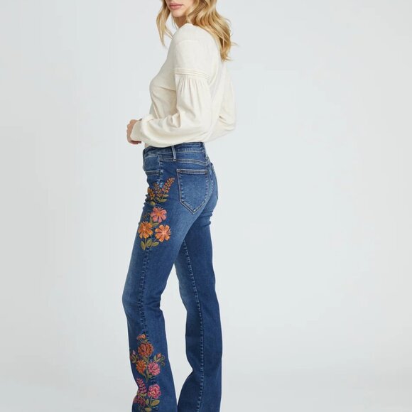 NEW DRIFTWOOD JEANS Kelly X Oshibana Jeans in  denim for women 1225 8t4 - Picture 5 of 5